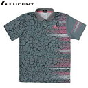 ネコポス ルーセント LUCENT ポロシャツ Uni ゲームシャツ グレー ショートスリーブ 半袖 トップス ウエア アパレル 服 UVカット 吸汗速乾 メン...
