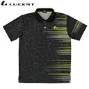 ネコポス ルーセント LUCENT ポロシャツ Uni ゲームシャツ ブラック ショートスリーブ 半袖 トップス ウエア アパレル 服 UVカット 吸汗速乾 メ...