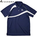 ネコポス ルーセント LUCENT ポロシャツ Uni ゲームシャツ ネイビー ショートスリーブ 半袖 トップス ウエア アパレル 服 UVカット 吸汗速乾 メ...