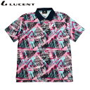 ネコポス ルーセント LUCENT ポロシャツ Uni ゲームシャツ ピンク ショートスリーブ 半袖 トップス ウエア アパレル 服 吸汗速乾 メンズ レディー...
