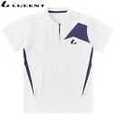 ネコポス ルーセント LUCENT ポロシャツ Ladies ゲームシャツ ホワイト ショートスリーブ 半袖 トップス ウエア アパレル 服 UVカット 吸汗速...