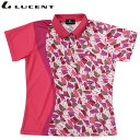 ネコポス ルーセント LUCENT ポロシャツ Ladies ゲームシャツ ピンク ショートスリーブ 半袖 トップス ウエア アパレル 服 吸汗速乾 レディース...