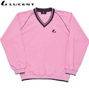ネコポス ルーセント LUCENT クルーネック Ladies ウィンドプラストレーナー パステルピンク トレーナー ロングスリーブ 長袖 トップス ウエア ア...