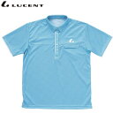 ネコポス ルーセント LUCENT ポロシャツ Uni ゲームシャツ ブルー ショートスリーブ 半袖 トップス ウエア アパレル 服 吸汗速乾 メンズ レディー...