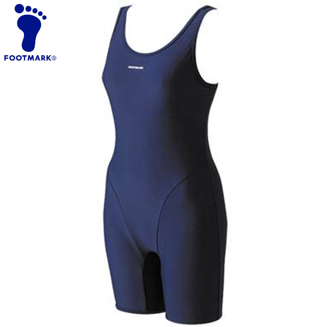 ネコポス フットマーク FOOTMARK 水着 ガールズ スクール スクールフィットネススーツ 女子 オールイン..