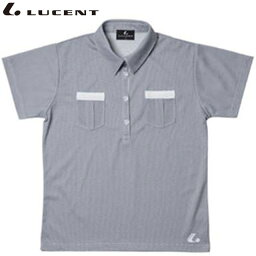 ネコポス ルーセント LUCENT ポロシャツ Ladies ゲームシャツ ネイビー ショートスリーブ 半袖 トップス ウエア アパレル 服 吸汗速乾 レディース テニス XLP4716