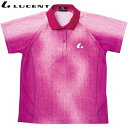 ネコポス ルーセント LUCENT ポロシャツ Ladies ゲームシャツ ピンク ショートスリーブ 半袖 トップス ウエア アパレル 服 UVカット 吸汗速乾...
