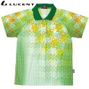 ネコポス ルーセント LUCENT ポロシャツ Ladies ゲームシャツ グリーン ショートスリーブ 半袖 トップス ウエア アパレル 服 UVカット 吸汗速...