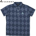 ネコポス ルーセント LUCENT ポロシャツ Ladies ゲームシャツ ネイビー ショートスリーブ 半袖 トップス ウエア アパレル 服 吸汗速乾 レディー...