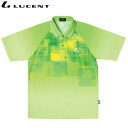 ネコポス ルーセント LUCENT ポロシャツ Uni ゲームシャツ パステルグリーン ショートスリーブ 半袖 トップス ウエア アパレル 服 UVカット 吸汗...