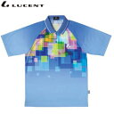 ネコポス ルーセント LUCENT ポロシャツ Uni ゲームシャツ ライトブルー ショートスリーブ 半袖 トップス ウエア アパレル 服 UVカット 吸汗速乾...