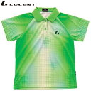 ネコポス ルーセント LUCENT ポロシャツ Ladies ゲームシャツ パステルグリーン ショートスリーブ 半袖 トップス ウエア アパレル 服 UVカット...