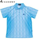 ネコポス ルーセント LUCENT ポロシャツ Ladies ゲームシャツ パステルブルー ショートスリーブ 半袖 トップス ウエア アパレル 服 UVカット ...