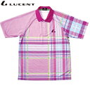 ネコポス ルーセント LUCENT ポロシャツ Uni ゲームシャツ ピンク ショートスリーブ 半袖 トップス ウエア アパレル 服 UVカット 吸汗速乾 メン...