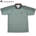 ネコポス ルーセント LUCENT ポロシャツ Uni ゲームシャツ グレー ショートスリーブ 半袖 トップス ウエア アパレル 服 UVカット 吸汗速乾 メン...