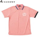ネコポス ルーセント LUCENT ポロシャツ Uni ゲームシャツ サーモンピンク ショートスリーブ 半袖 トップス ウエア アパレル 服 吸汗速乾 メンズ ...