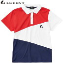 ネコポス ルーセント LUCENT ポロシャツ Ladies ゲームシャツ レッド ショートスリーブ 半袖 トップス ウエア アパレル 服 UVカット 吸汗速乾...
