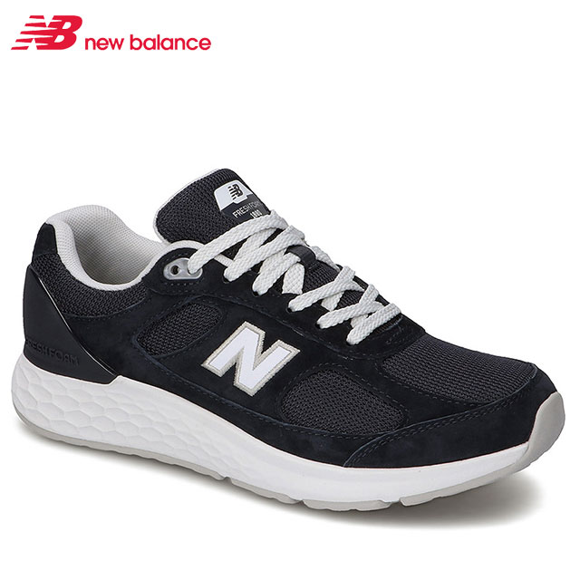 ニューバランス ウォーキングシューズ レディース NB WW1880 B N1 ネイビー 76072174 NEW BALANCE 上質なスエードを使った刺繍ロゴ スタイリッシュなデザイン スニーカー カジュアルシューズ