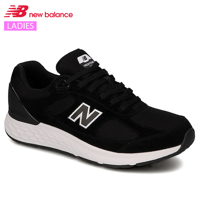 ニューバランス ニューバランス ウォーキングシューズ レディース NB WW1880 B B1 ブラック 76072177 NEW BALANCE 上質なスエードを使った刺繍ロゴ スタイリッシュなデザイン スニーカー カジュアルシューズ