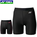 ネコポス ヨネックス YONEX スパッツ ハーフスパッツ タイツ インナー ボトムス ウエア アパレル 服 UVカット 吸汗速乾 ストレッチ 抗菌防臭 レディ...