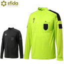 スフィーダ sfida レフェリーシャツ L/S ロングシャツ ロングスリーブ 長袖 ロンT トップス ウエア アパレル 服 審判用品 メンズ サッカー フット...