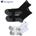 ☆ ネコポス チャンピオン Champion ソックス 靴下 MIDDLE SOCKS インナー アパレル 服 メンズ バスケットボール C3VB707S