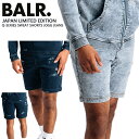 {[[ { BALR. V[gpc XEFbgpc fjn CfBS u[ Q-SERIES SWEAT SHORTS JOGG JEANS INDIGO JWA t@bV B1431 1013 y 