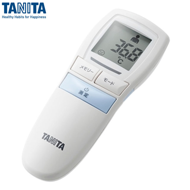 タニタ TANITA 非接触体温計 ブルー 用品 用具 器具 アイテム グッズ フィットネス トレーニング 運動 健康 体育 マルチスポーツ 秦運動具工業 BT543BL