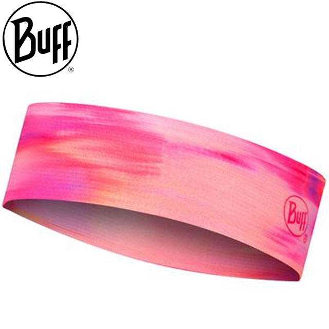 ネコポス Buff バフ ヘッドバンド SLIM HEADBAND SISH PINK FLUOR ターバン HEAD アクセサリー スリム 軽量 アウトドア 登山 トレイル ハイキング ランニング トレーニング スポーツ ライフスタイル 467416 送料無料