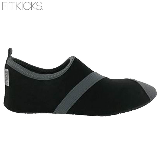 ネコポス フィットキックス FITKICKS シューズ MENS FITKICKS M BLACK  ...