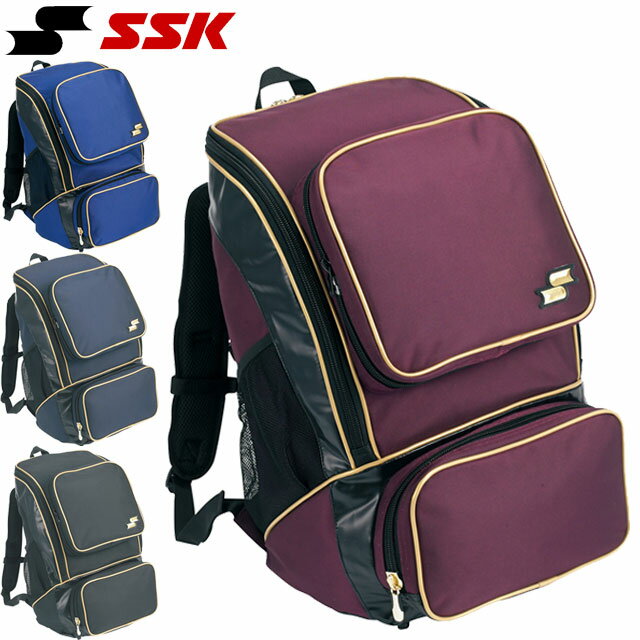 (S)06 エスエスケイ SSK バックパック デイパック ザック 用品 用具 小物 アイテム グッズ アクセサリー 野球 ベースボール BA1007
