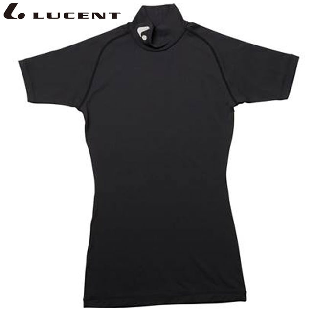 ネコポス ルーセント LUCENT Tシャツ インナーシャツ ブラック ショートスリーブ 半袖 アンダーウェア アパレル 服 吸汗速乾 メンズ レディース ユニセックス テニス XLH5019