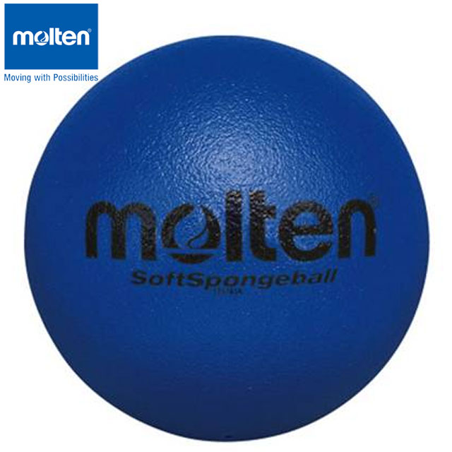 モルテン molten ソフトスポンジボール 青 直径約16cm 用品 用具 小物 アイテム グッズ アクセサリー ハンドボール ドッジボール STS16SK