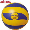 ミカサ MIKASA ソフトバレーボール 100g PVC製 黄×青 小学校新教材用 用品 用具 小物 アイテム グッズ アクセサリー ソフトバレーボール SOFT100G