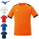 ネコポス ミズノ スポーツウエア メンズ レディース フィールドシャツ MIZUNO P2MA1020 半袖シャツ 吸汗速乾 さりげない切替デザイン スリムシル...