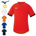ネコポス ミズノ スポーツウエア ジュニア フィールドシャツ MIZUNO P2MA1120 半袖シャツ 吸汗速乾 さりげない切替デザイン スリムシルエット