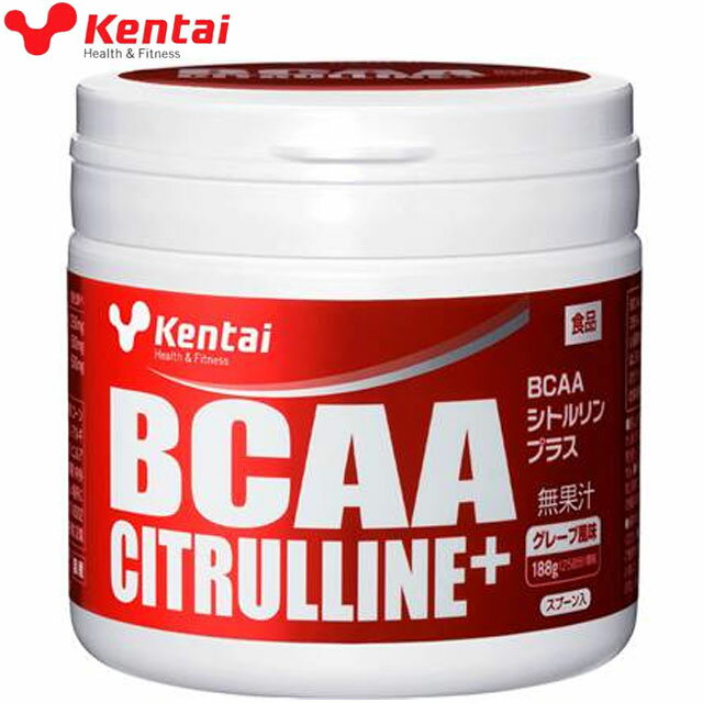 商品詳細 BCAA＋シトルリンで更なるクオリティーを！BCAAに、アルギニン、新素材シトルリン配合。溶けやすく、おいしく飲めるグレープ風味。BCAAはアスリートのトレーニングとカラダづくりにダイレクトに働くアミノ酸。そのBCAAをバリン：ロイシン：イソロイシン＝1：2：1のすぐれたバランスで配合し、さらにアルギニンと注目の新素材「シトルリン」をプラスしました。ハードトレーニング時のアミノ酸補給、筋肉のリカバリーサポートに！ その他の情報 品番：K5104 原材料：シトルリン（アメリカ製造）、砂糖、マルトデキストリン／ロイシン、バリン、イソロイシン、クエン酸、アルギニン、着色料（クチナシ）、甘味料（アスパルテーム・L－フェニルアラニン化合物）、糊料（プルラン）、香料 賞味期限：2年 内容量：188g ※開封後は、ほこりなどが入らないようにチャックを閉め、高温、多湿を避けて保管し、なるべく早めにお召し上がりください。 ※食品アレルギーをお持ちの方は原材料をお確かめの上お買い求め下さい。 ※1回約7．5gを水などと一緒にお召し上がりになるか、水200ccに溶かしてよく混ぜてお飲みください。 原産国：日本 摂取タイミング：トレーニング前 カラー情報 注意事項 ご購入前に返品・交換についての注意点をご覧下さい。お客様のモニター等によっては多少実際のカラーとは異なる場合がございます。