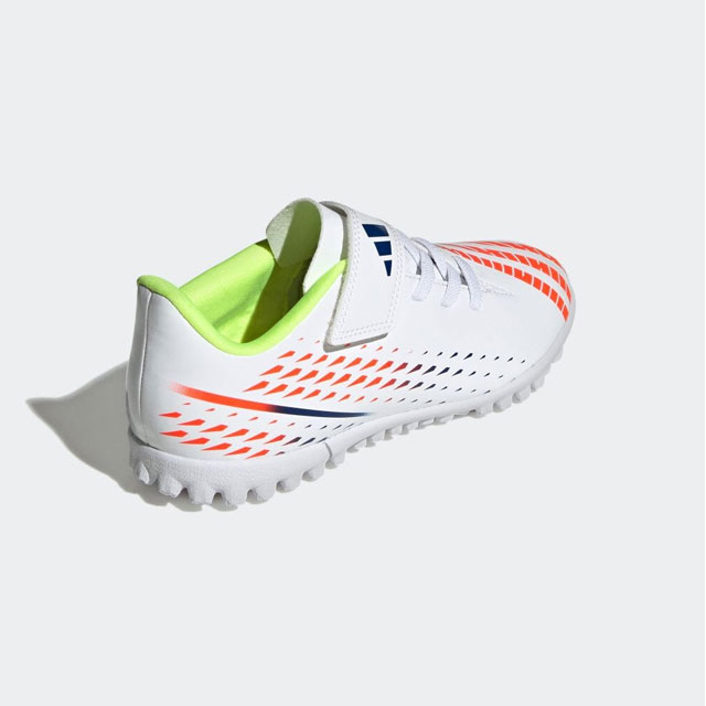 アディダス adidas スパイク JRターフ プレデター エッジ.4 H&L TF J / ターフ用 / PREDATOR EDGE.4 HOOK-AND-LOOP TF J フットウェアホワイト/ソーラーイエロー/パワーブルー 靴 ジュニア用サッカーブーツ ジュニア キッズ 用品 用具 サッカー GV8500バーゲン サッカー 用品 セール