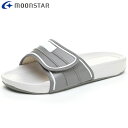 ムーンスター MOONSTAR 校内用サンダル メンズ レディース ユニセックス ジュニア キッズ スクールサンダル 02 ダークグレー スポーツサンダル 面フ...