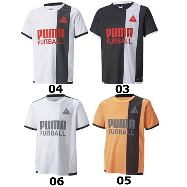 ネコポス プーマ PUMA シャツ FUSSBAL PARK SS ショートスリーブ 半袖 トップス ウエア アパレル 服 ジュニア キッズ サッカー 657799通販セール サッカー 用品 セール