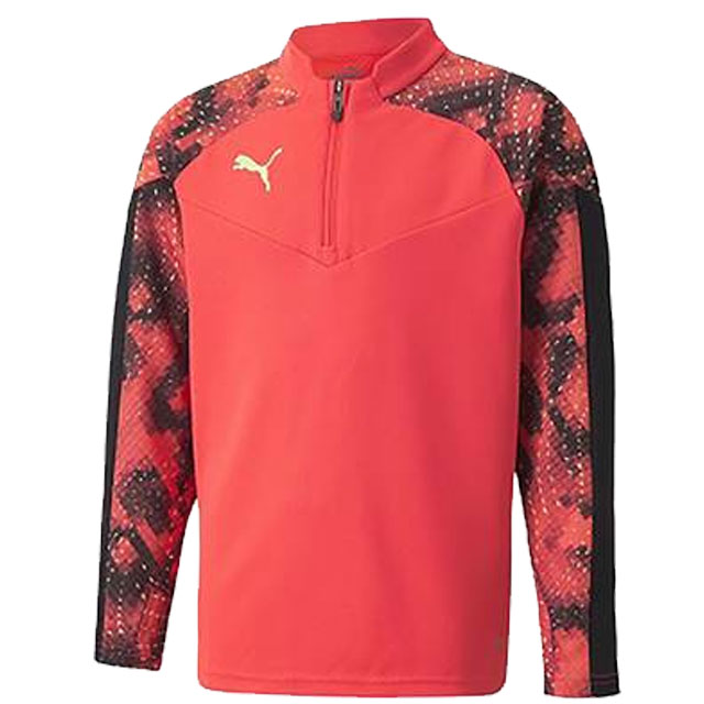 プーマ PUMA ロングシャツ INDIVIDUALFINAL WC 1/4 ロングスリーブ 長袖 ロンT トップス ウエア アパレル 服 ジュニア キッズ サッカー 658273セール サッカー 用品 セール