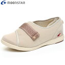 ムーンスター MOONSTAR リハビリシューズ メンズ レディース ユニセックス PASTEL405 ベージ 4E 軽量 つまずき防止 シューズ 靴 用品 用...