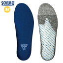 ネコポス ソルボ スポーツ 中敷き ジュニア DSIS ソルボサッカー JR 2Lサイズ SORBO 61098 インソール フットケア ロイヤルブルー 足を守...