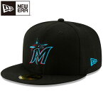 ニューエラ NEW ERA キャップ フィッテド 59FIFTY MLBオンフィールド マイアミ・マーリンズ ゲーム 帽子 CAP MLB試合用キャップ オンフィールド 吸汗速乾 定番アイテム 紫外線カット メンズ レディース ユニセックス 小物 グッズ ウエアアクセサリー 13554993