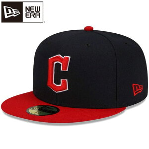 ニューエラ NEW ERA キャップ フィッテド 59FIFTY MLBオンフィールド クリーブランド・ガーディアンズ ホーム 帽子 CAP MLB試合用キャップ オンフィールド 吸汗速乾 定番アイテム 紫外線カット メンズ レディース ユニセックス 小物 グッズ ウエアアクセサリー 13555007