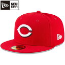 ニューエラ NEW ERA キャップ フィッテド 59FIFTY MLBオンフィールド シンシナティ レッズ ホーム 帽子 CAP MLB試合用キャップ オンフィールド 吸汗速乾 定番アイテム 紫外線カット メンズ レディース ユニセックス 小物 グッズ ウエアアクセサリー 13555009