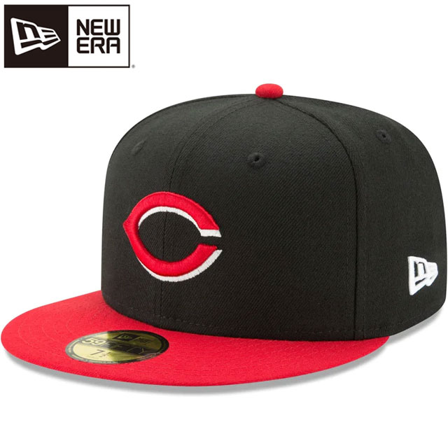 ニューエラ NEW ERA キャップ フィッテド 59FIFTY MLBオンフィールド シンシナティ・レッズ オルタネイト 帽子 CAP MLB試合用キャップ オンフィールド 吸汗速乾 定番アイテム 紫外線カット メンズ レディース ユニセックス 小物 グッズ ウエアアクセサリー 13555010