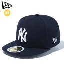 ニューエラ カジュアル キャップ ジュニア Kid's 59FIFTY MLBオンフィールド NEW ERA 13561981 ニューヨーク・ヤンキース ゲーム 帽子 型崩れしにくいクラシックなシルエット サイズ調整のない仕様