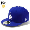 ニューエラ NEW ERA キッズ キャップ Kid s 59FIFTY MLBオンフィールド ロサンゼルス・ドジャース ゲーム ロイヤル 青 13561982 フラットバイザー チームロゴ 帽子 子供 ジュニア 男の子 女の子