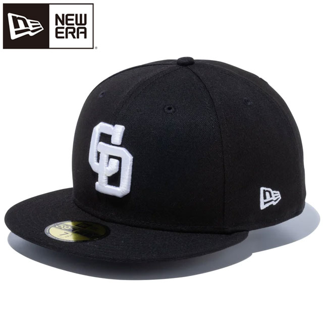 ニューエラ NEW ERA キャップ フィッテド 59FIFTY 中日ドラゴンズ ブラック × スノーホワイト 帽子 定番アイテム メンズ レディース ユニセックス 小物 グッズ ウエアアクセサリー 13562227のサムネイル